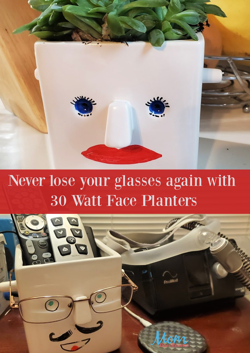 Never Lose Your Glasses Again with 30 Watt Face Planters
