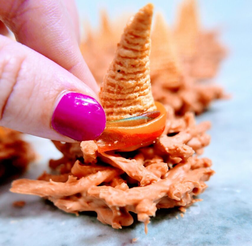 Silly Scarecrow Butterscotch Hat Snacks
