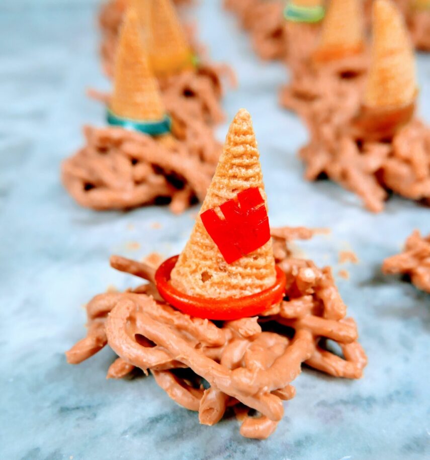 Silly Scarecrow Butterscotch Hat Snacks