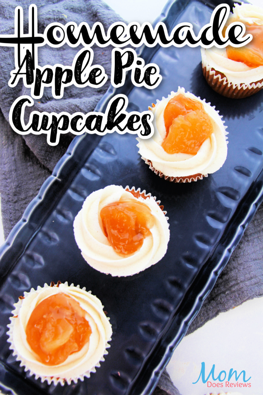 Homemade Apple Pie Cupcakes
