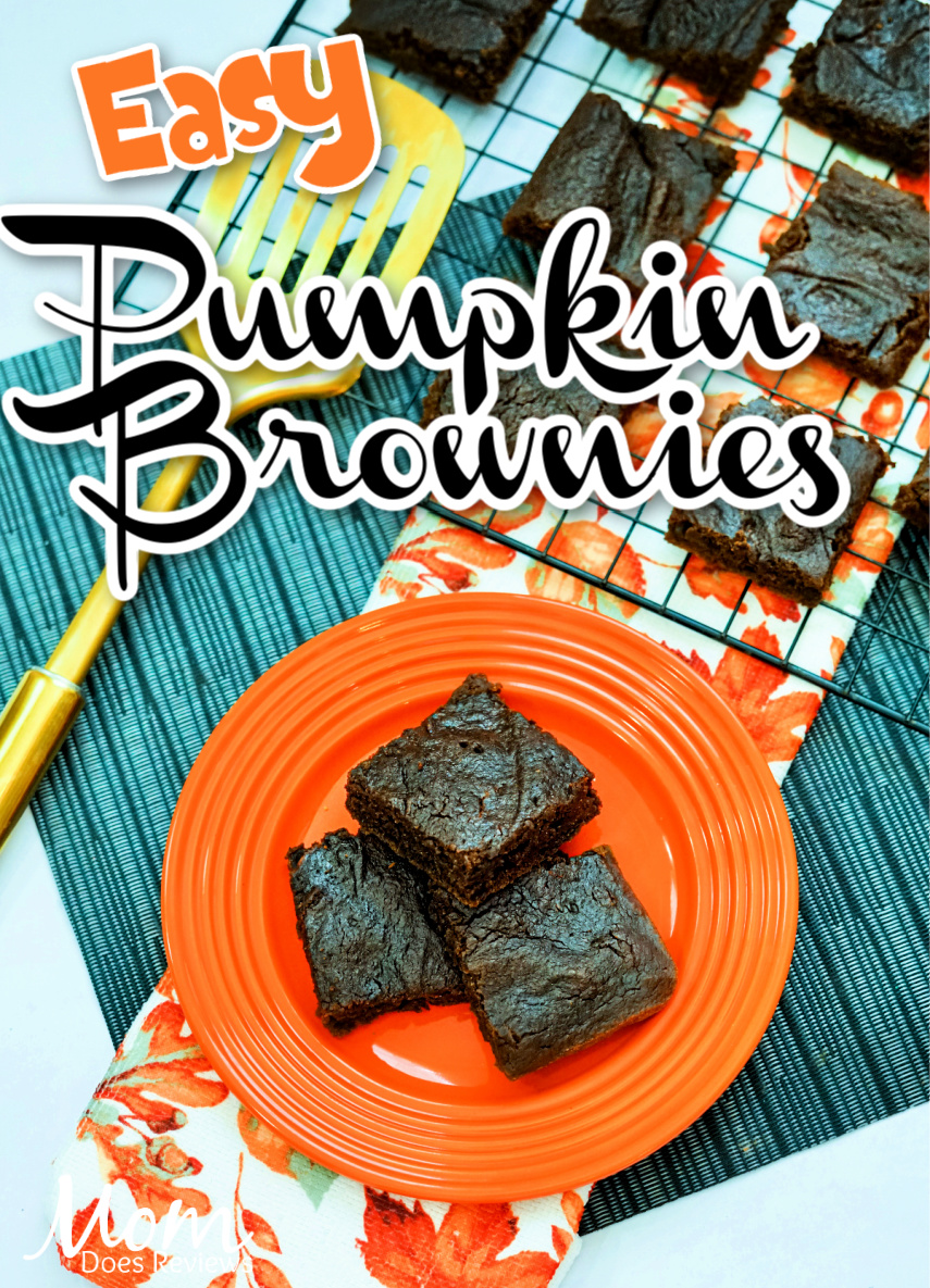 Easy Pumpkin Brownies