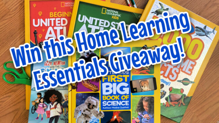 Nat Geo Kids Books Home Learning Essentials #Giveaway!