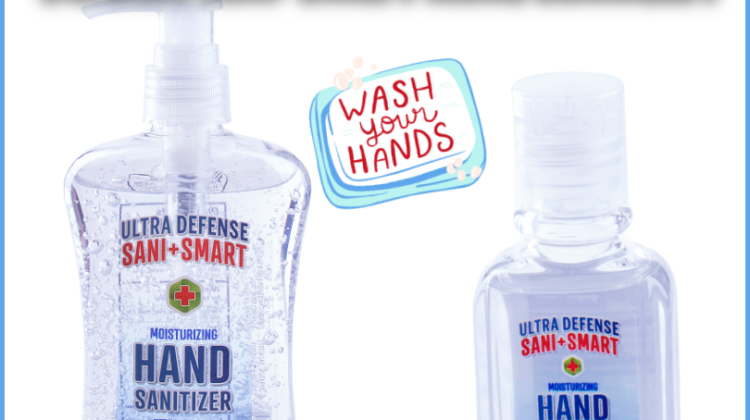 #Win a Year's Supply of Ultra Defense Sani+Smart Hand Sanitizer!