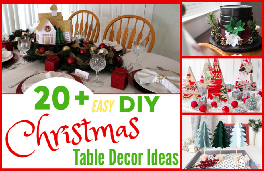 33 DIY Christmas Centerpiece Ideas to Create a Festive Table