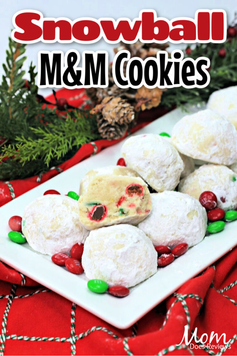 Christmas Snowball M M Cookies Mom Does Reviews