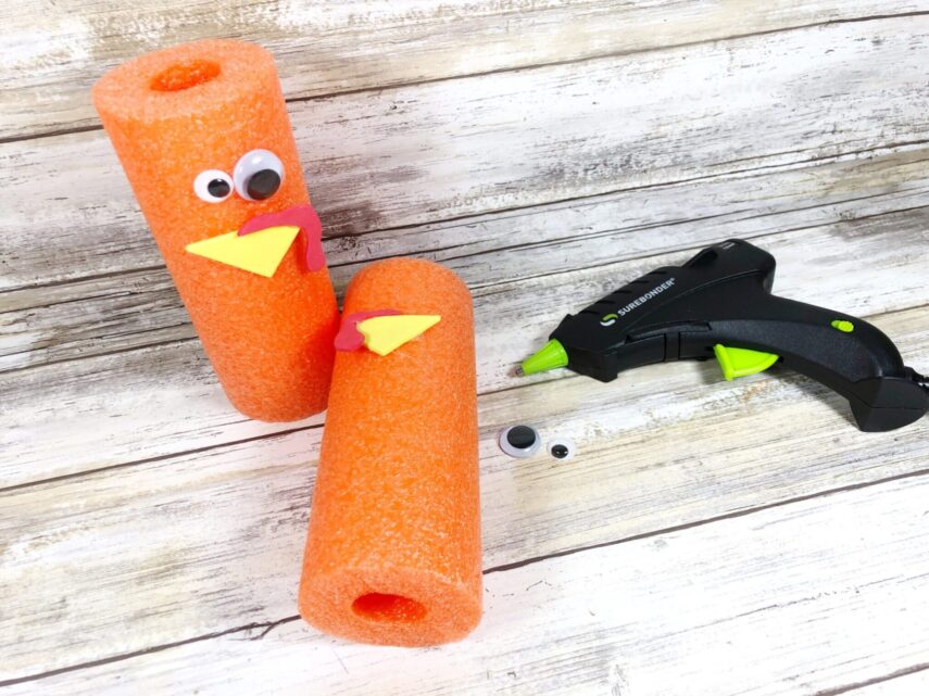 Pool Noodle Turkey Craft- another Dollar Store Craft