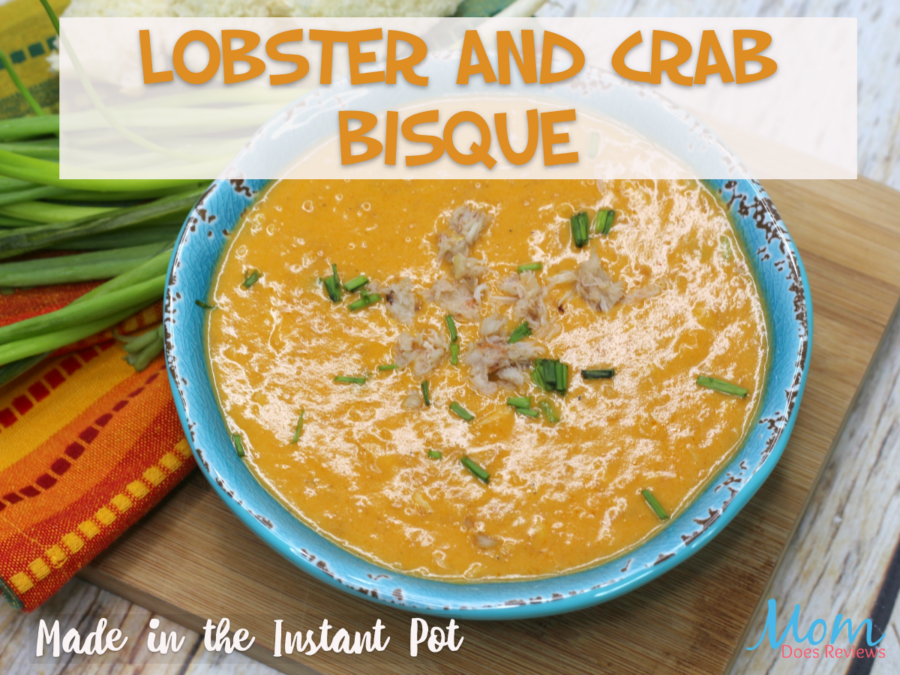 Instant Pot Lobster & Crab Bisque #recipe #soup #instantpot