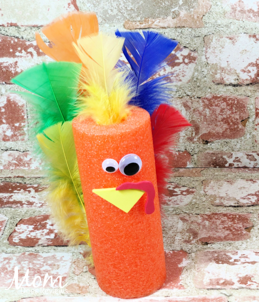 Pool Noodle Turkey Craft- another Dollar Store Craft