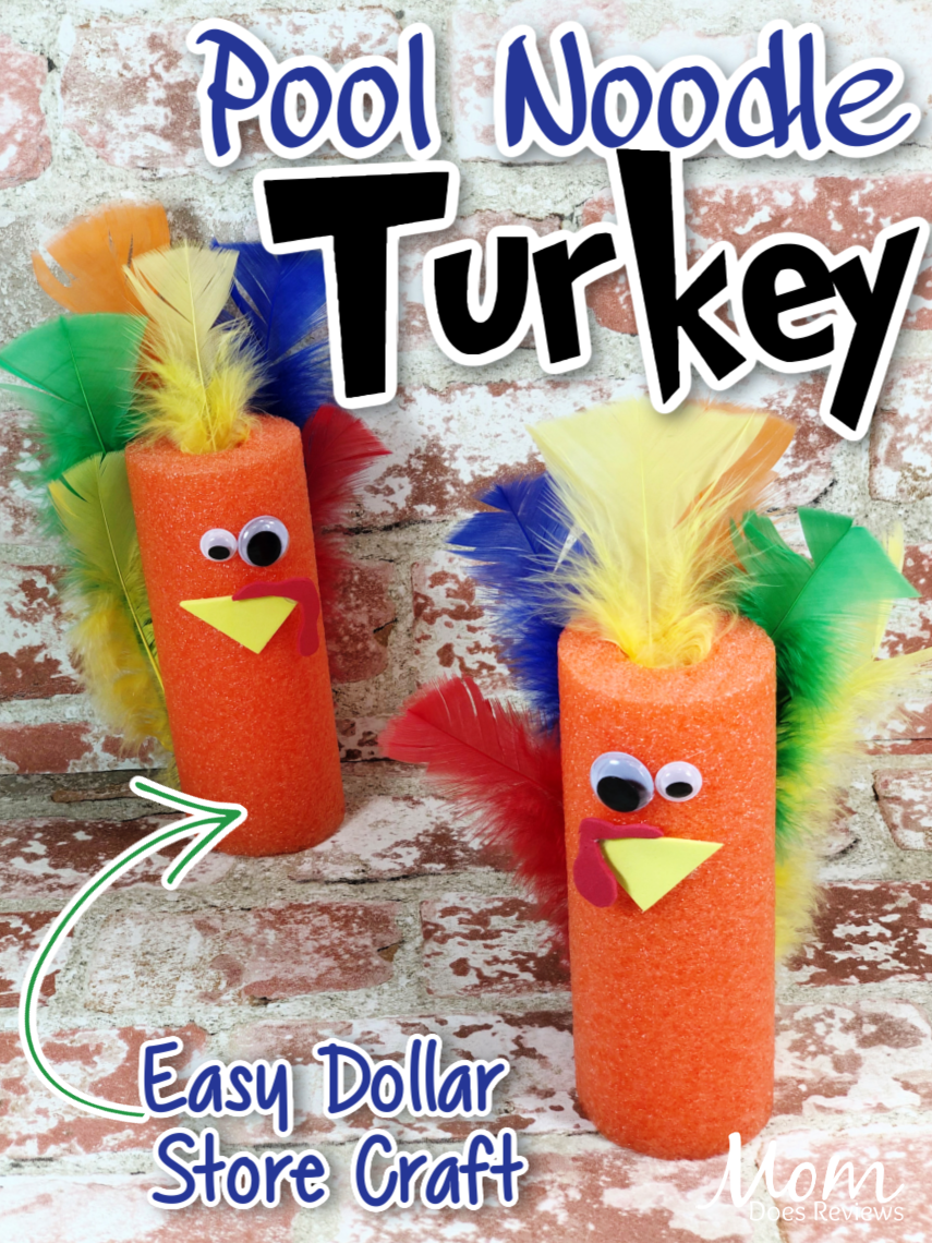 Pool Noodle Turkey Craft- another Dollar Store Craft