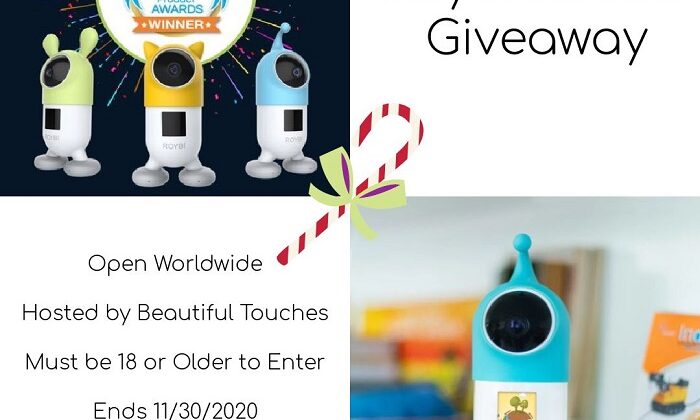 #Win Roybi Robot $199 arv! Open WW, ends 11/30