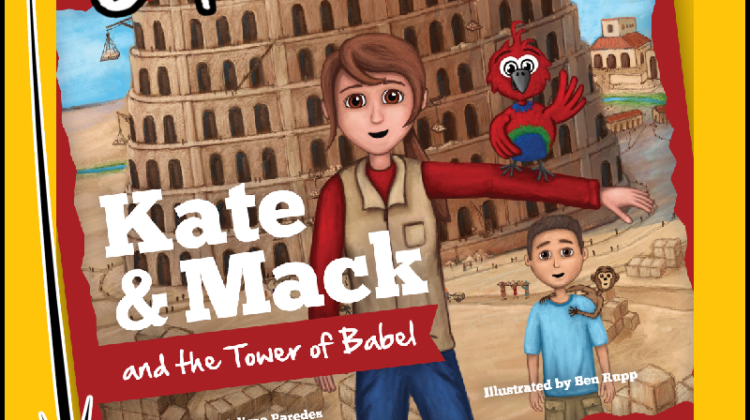 Book Giveaway- 4 #Winners- Kate & Mack and the Tower of Babel