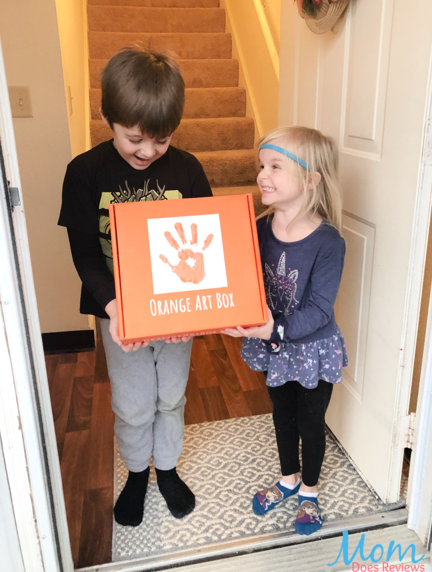 The Orange Art Box Delivers a Burst of Creativity To Your Doorstep!