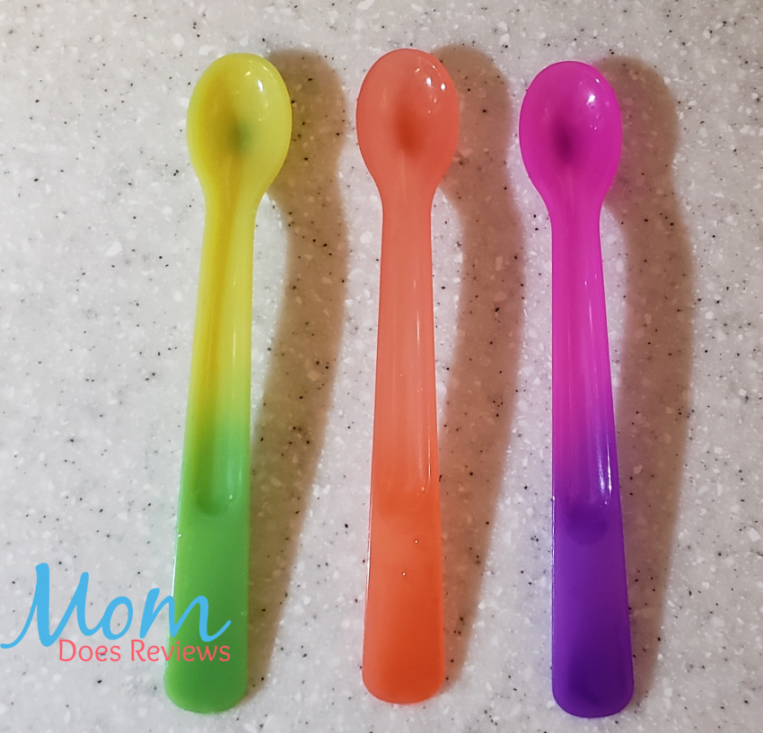 Coloring changing spoons