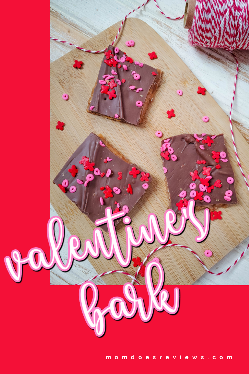 Easy Valentine's Chocolate Bark