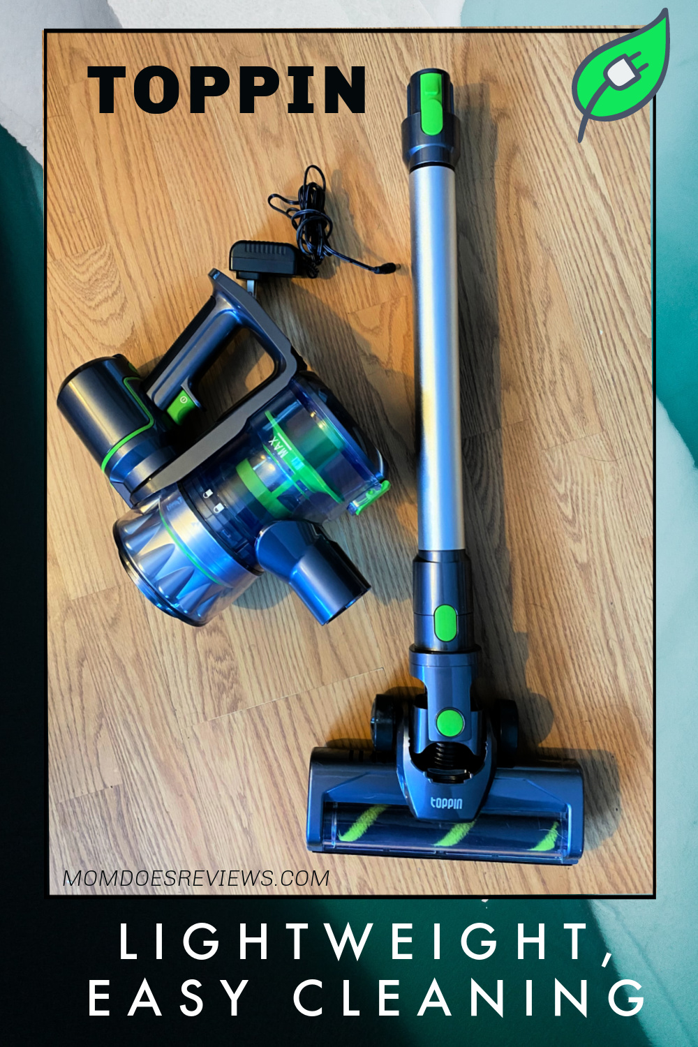 New TOPPIN Cordless Vacuum - Lightweight, Easy Cleaning