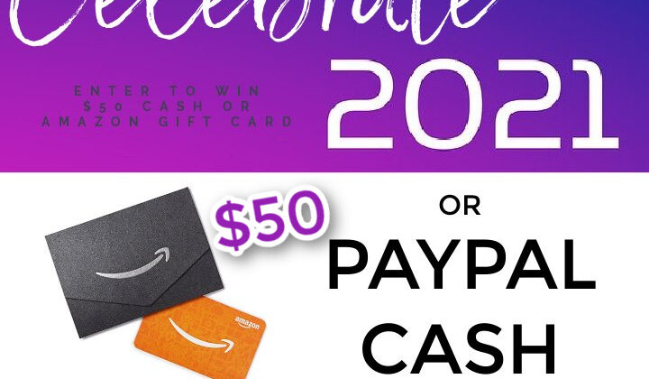 #Win $50 Amazon GC or PayPal Cash!