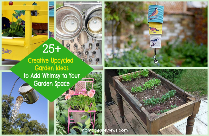 25+ Creative Upcycled Garden Ideas to Add Whimsy to Your Garden Space