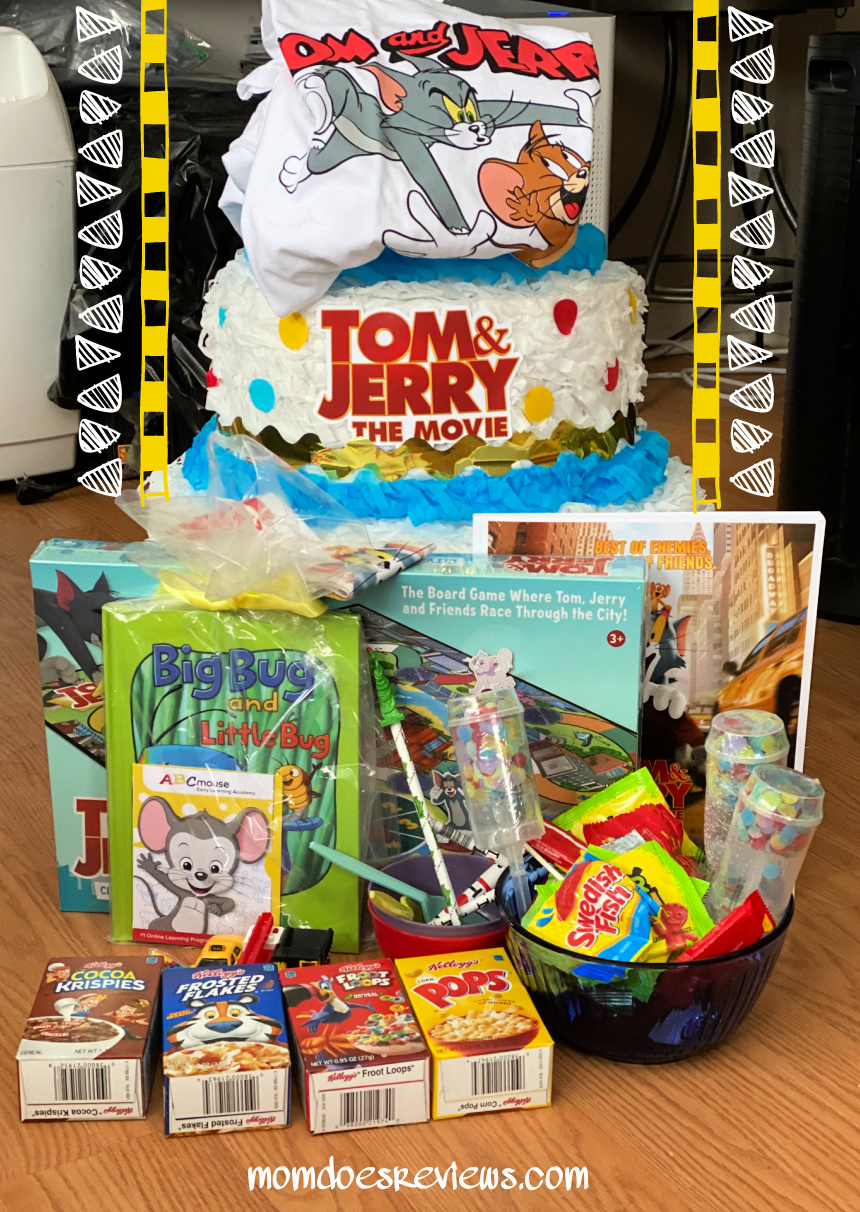 Tom and Jerry are on the Big Screen! Don't miss the Activity Guide! #TomAndJerryMovie #printable #Moviefun