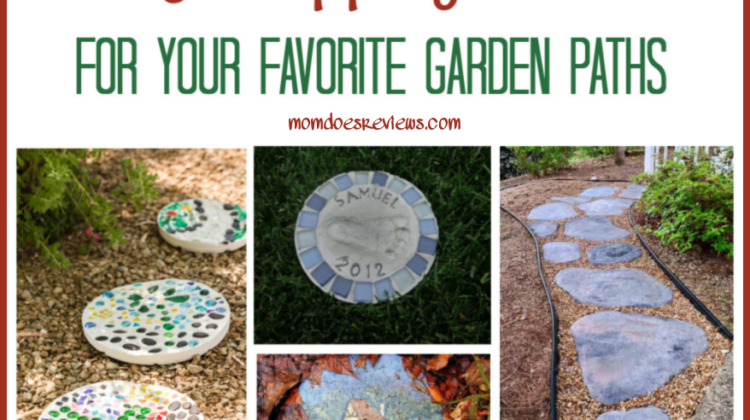 DIY Stepping Stones For Your Favorite Garden Paths #diyproject #gardenprojects #steppingstones