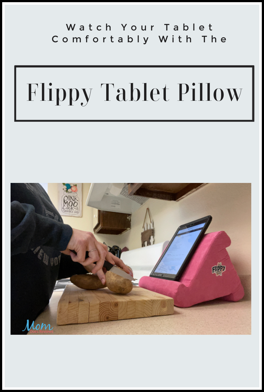 Watch Your Tablet Comfortably With The Flippy Tablet Pillow