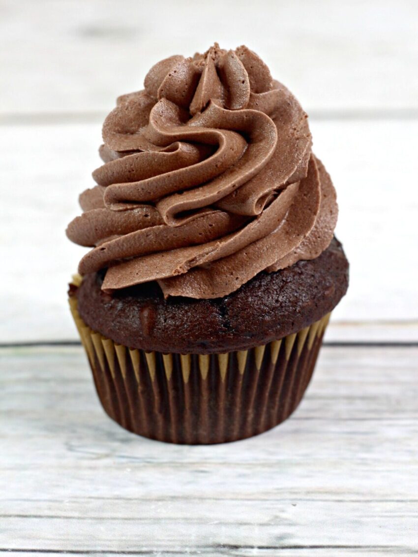 Mexican Hot Chocolate Cupcake
