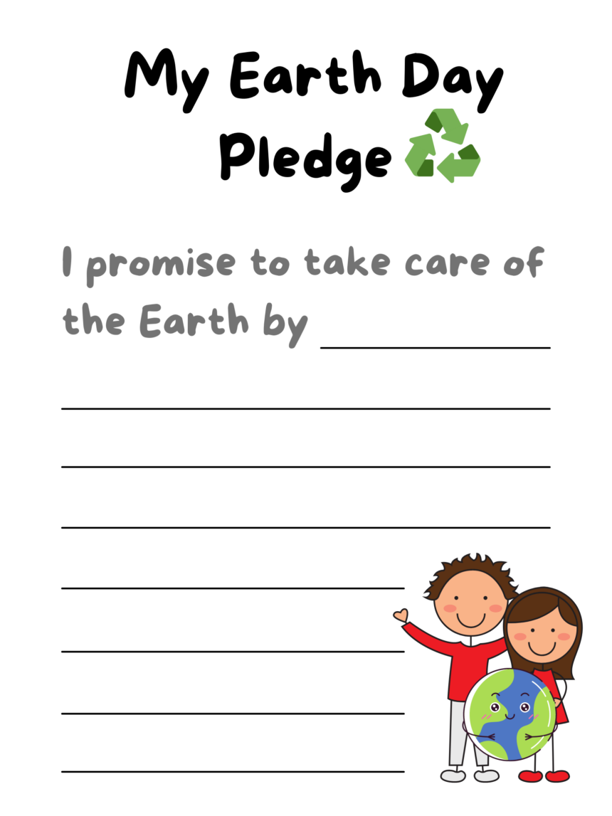Celebrate Earth Day with Free Printables! #earthday #printables #funstuff