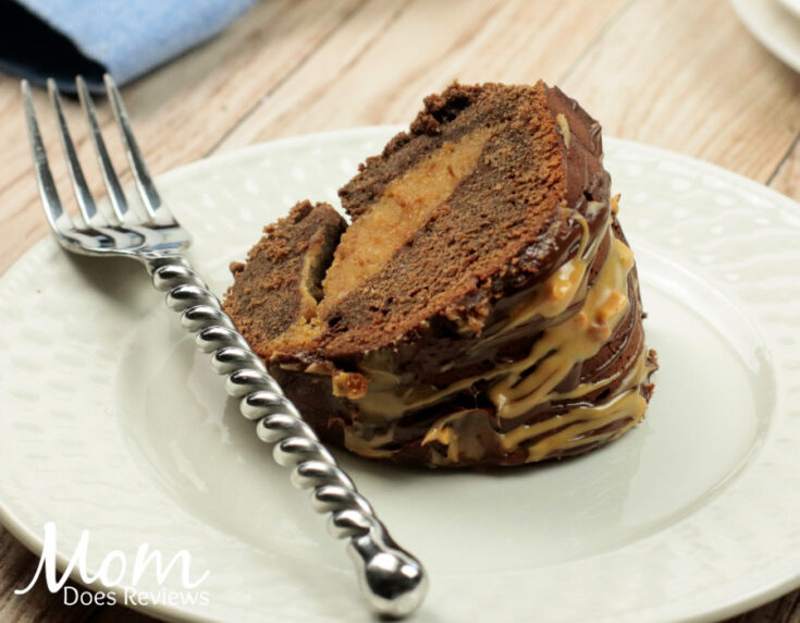 Chocolate Bundt Cake with Peanut Butter Fluff Filling