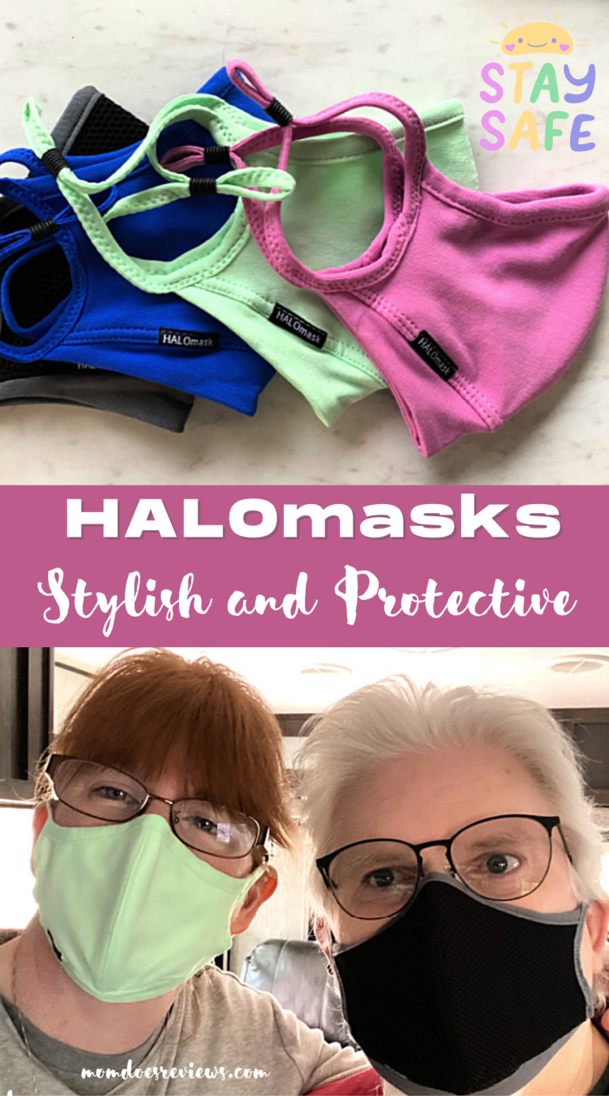 Protective & Comfortable Masks in Spring Colors from HALOmask! #SpringintoSummerFun