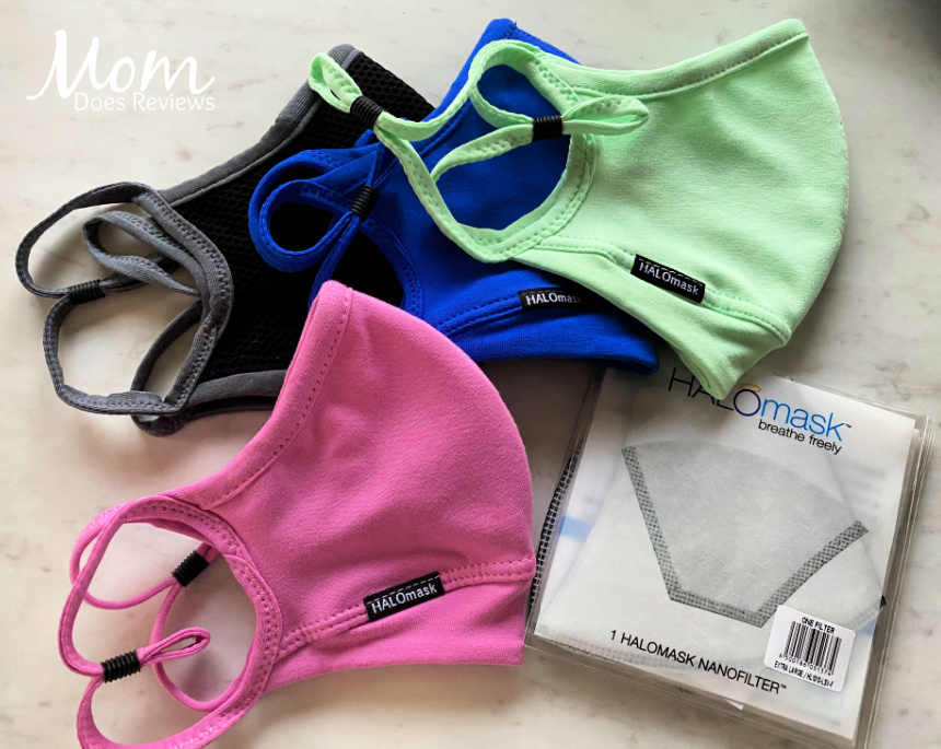 Protective & Comfortable Masks in Spring Colors from HALOmask! #SpringintoSummerFun
