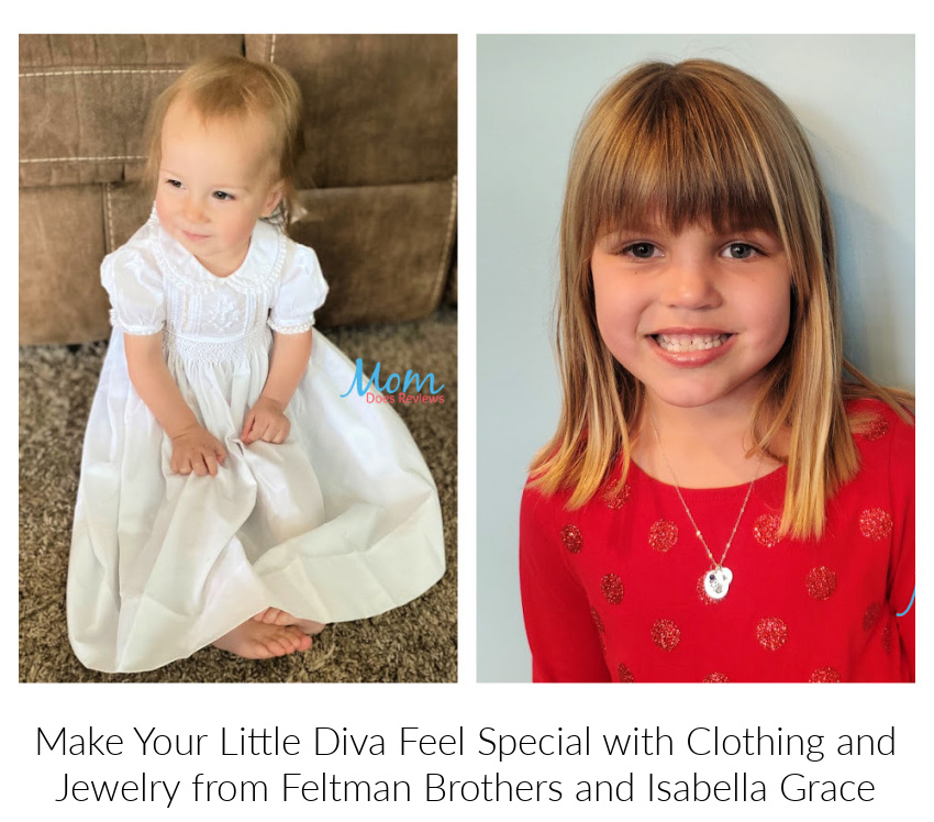 Make Your Little Diva Feel Special with Clothing and Jewelry from Feltman Brothers and Isabella Grace