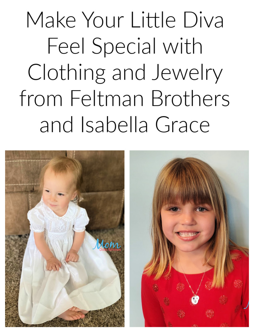 Make Your Little Diva Feel Special with Clothing and Jewelry from Feltman Brothers and Isabella Grace