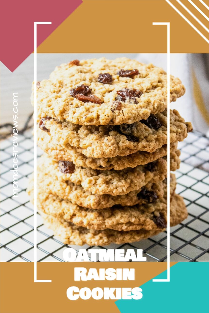 Oatmeal Raisin Cookie #Recipe #Sweets #cookies