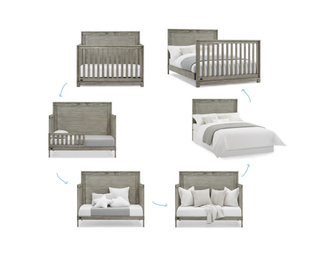 6 in 1 options willow crib 