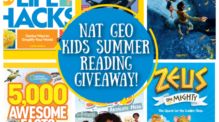 Enter to #Win Summer Reading Essentials from Nat Geo Kids Books!
