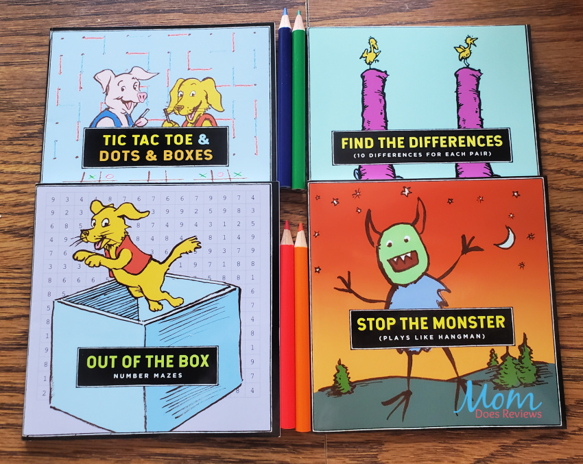 travel games 4 pack eeBoo