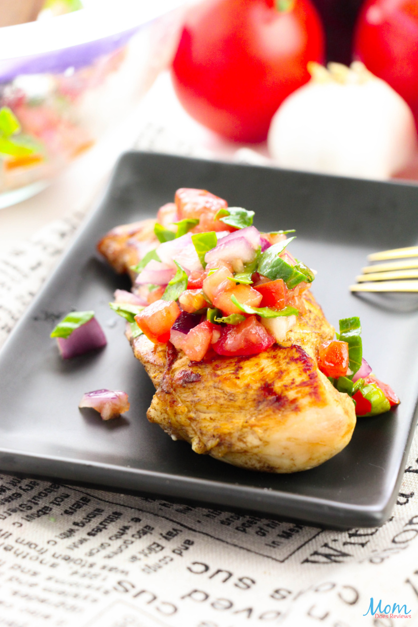 Bruschetta Chicken #Recipe #chickenrecipe #foodie