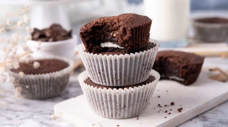 Recipe for Oreo Brownie Cupcakes