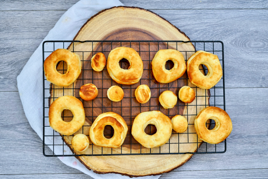 3 Ingredient Air Fryer Sprinkle Donuts