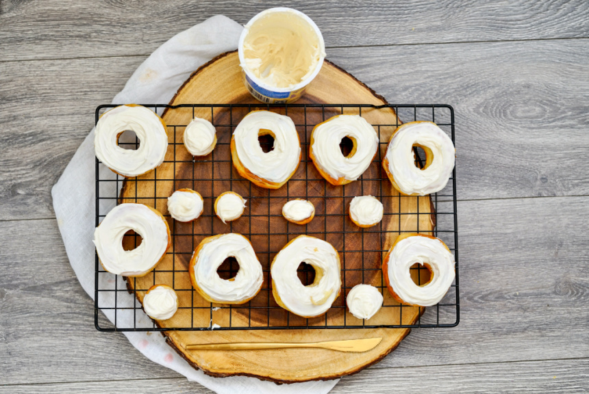 3 Ingredient Air Fryer Sprinkle Donuts