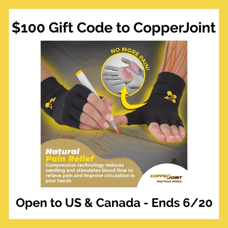 #Win $100 Gift Code to Copperjoint, US/CAN Ends 6/20
