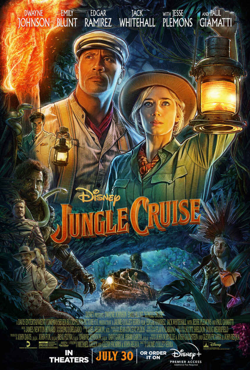 Disney's Jungle Cruise is now in Theaters and on Disney+ #JungleCruise