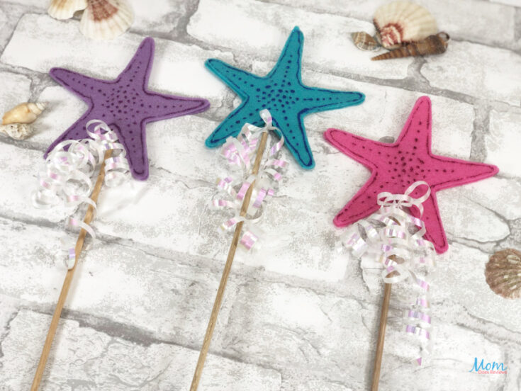 Mermaid Starfish Wand Craft for Kids
