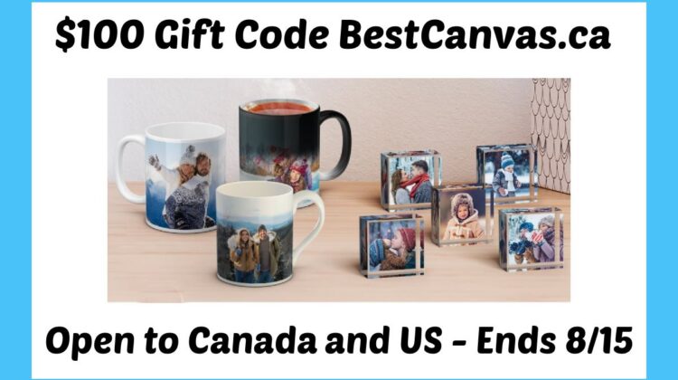 #Win $100 GC to BestCanvas.ca- Ends 8/15