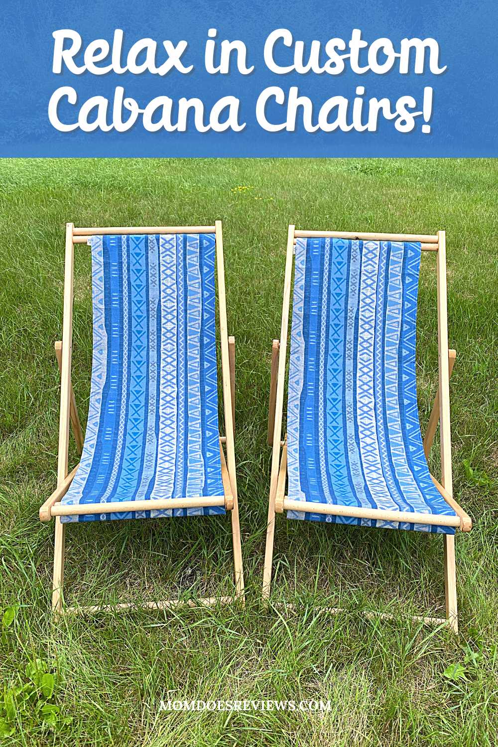 Keep the Summer Spirit Alive with Custom Cabana Chairs!