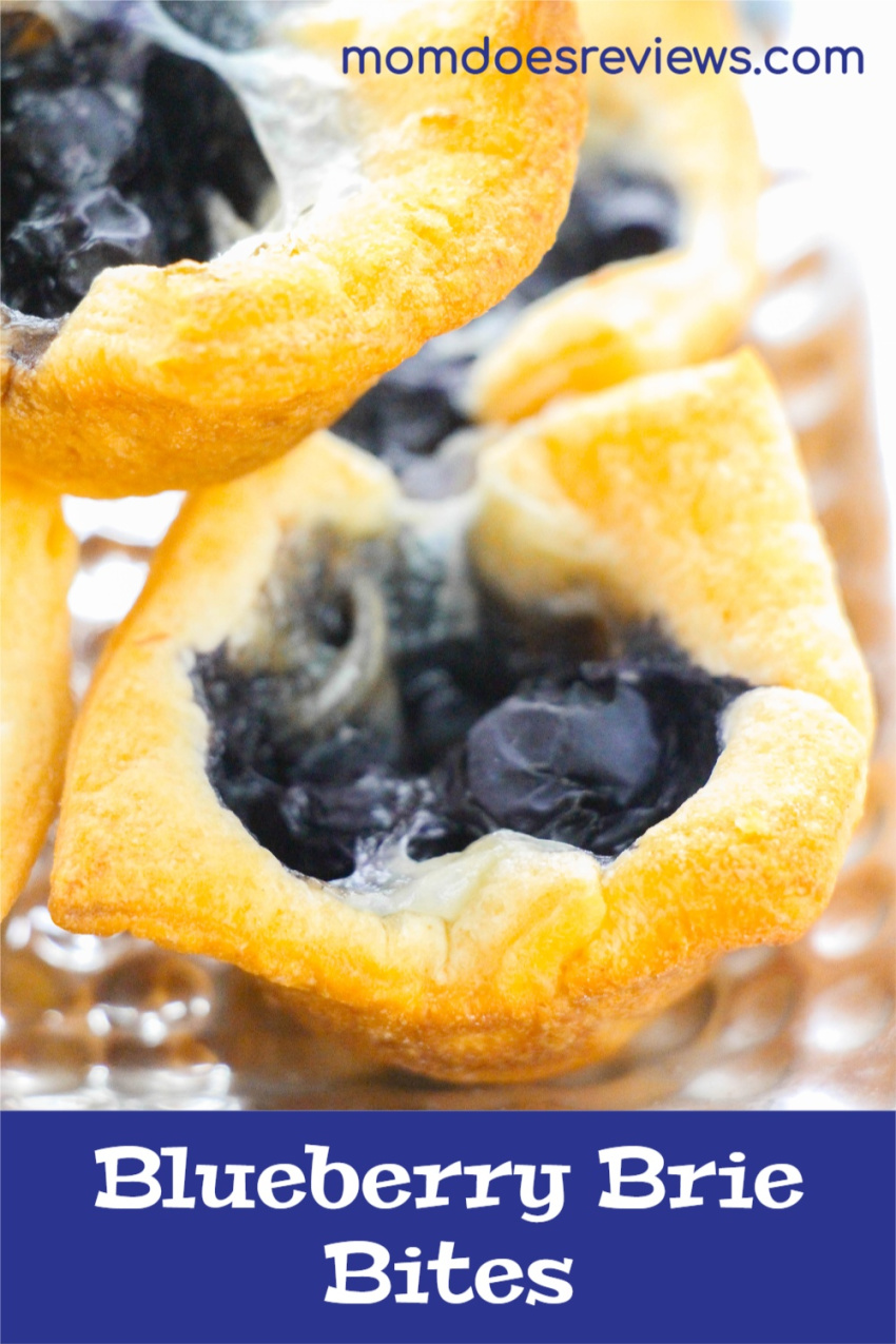 Blueberry Brie Bites #Recipe #3ingredientrecipe #blueberries