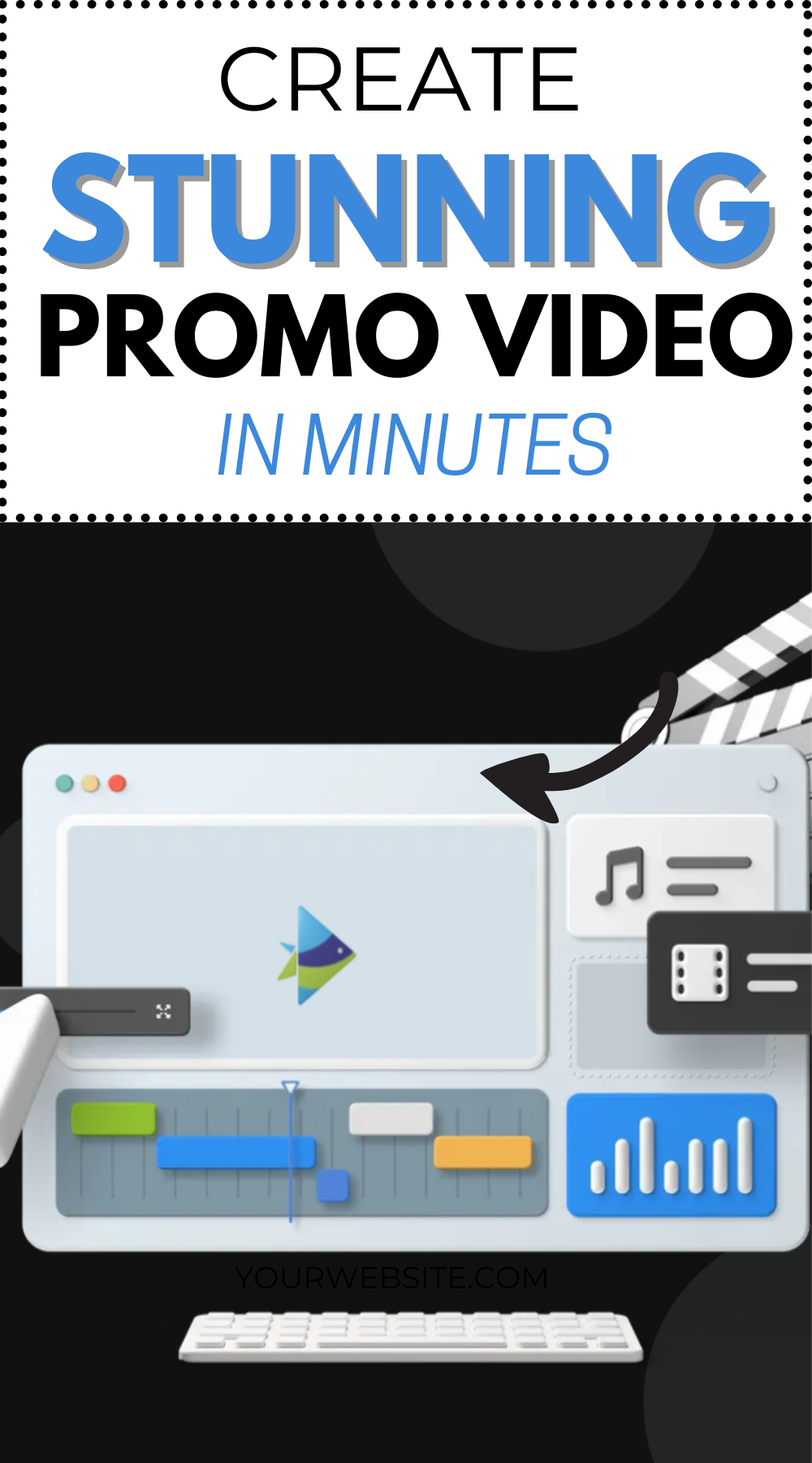 Create stunning promo video in minutes