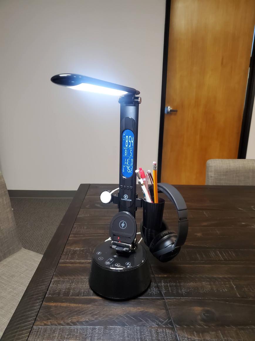 LumiCharge LED Desk Lamp