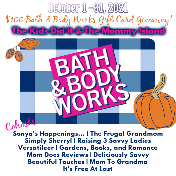 #Win $100 Bath & Body Works GC! Open WW #BTEvents #HappyHalloween #fall