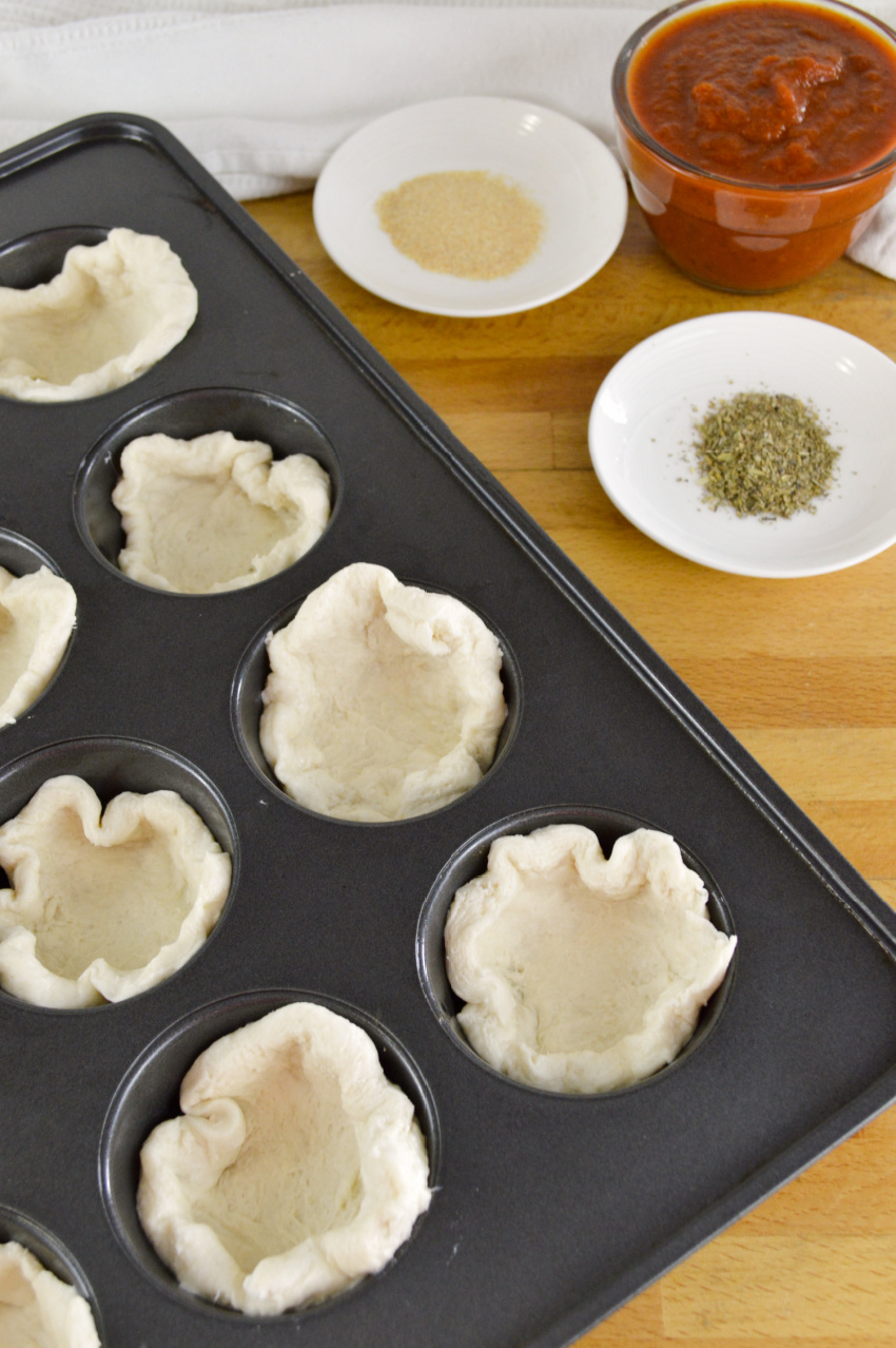 Italian Sausage Biscuit Cups ingredients needed