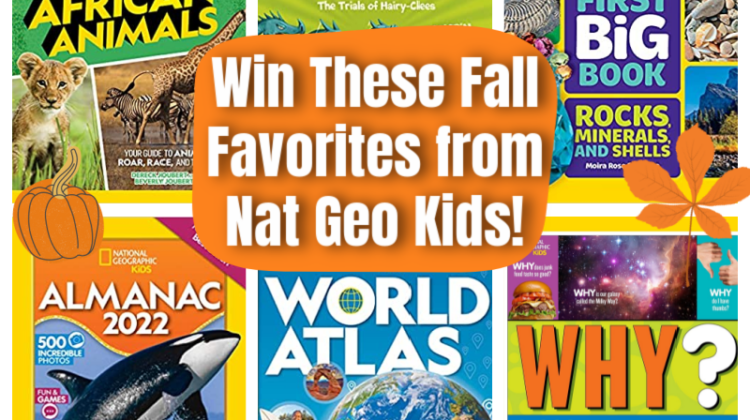 Fall Favorites" National Geographic Kids Books #Giveaway #FallFavorites